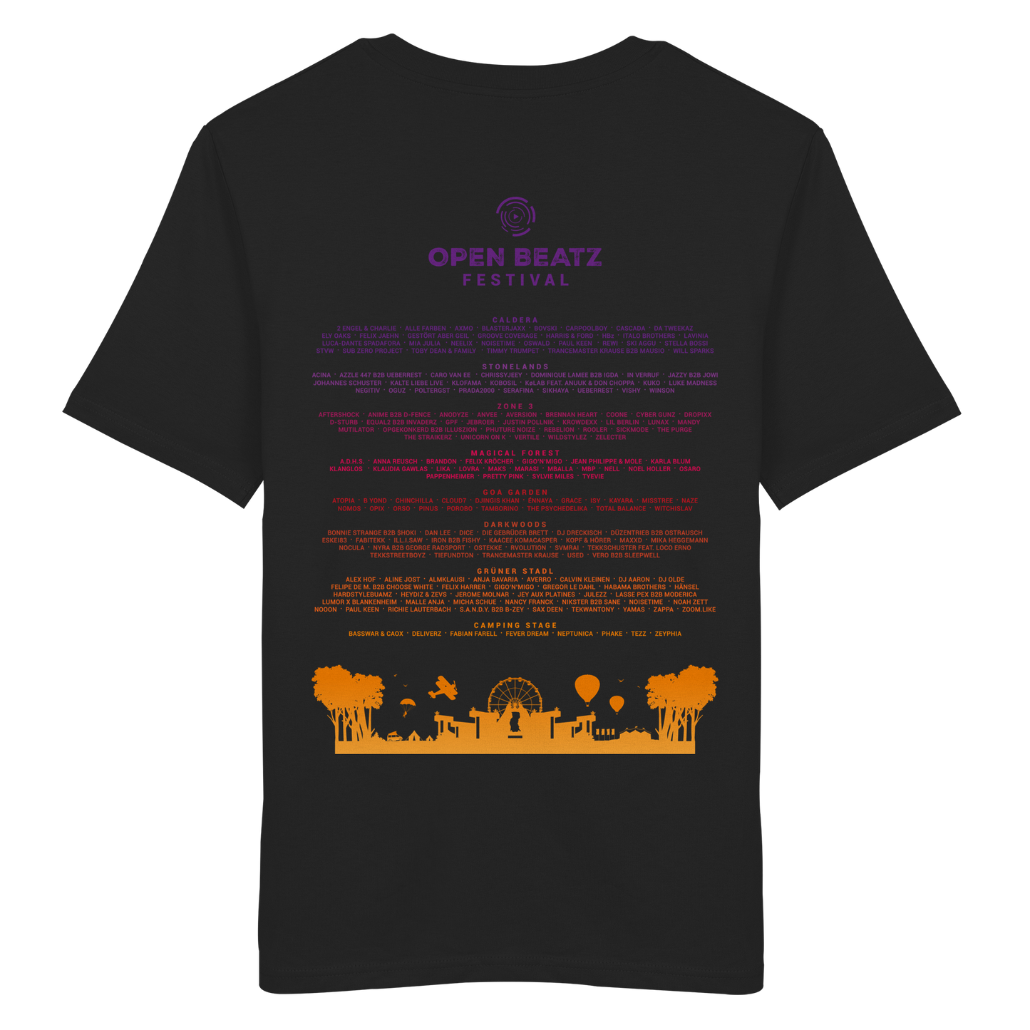 Line Up 2026 Shirt - Skyline