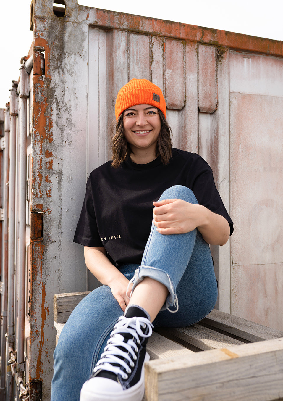 Beanie Orange