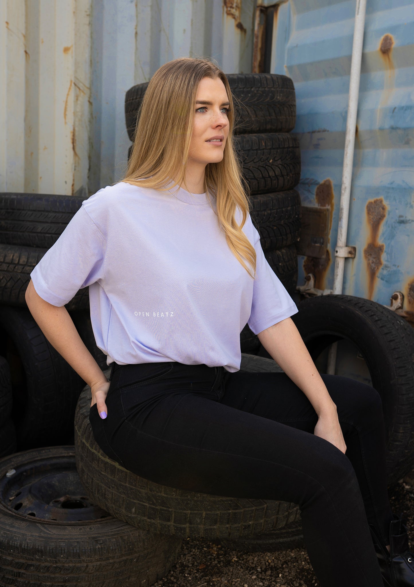 T-shirt Oversize Lilac