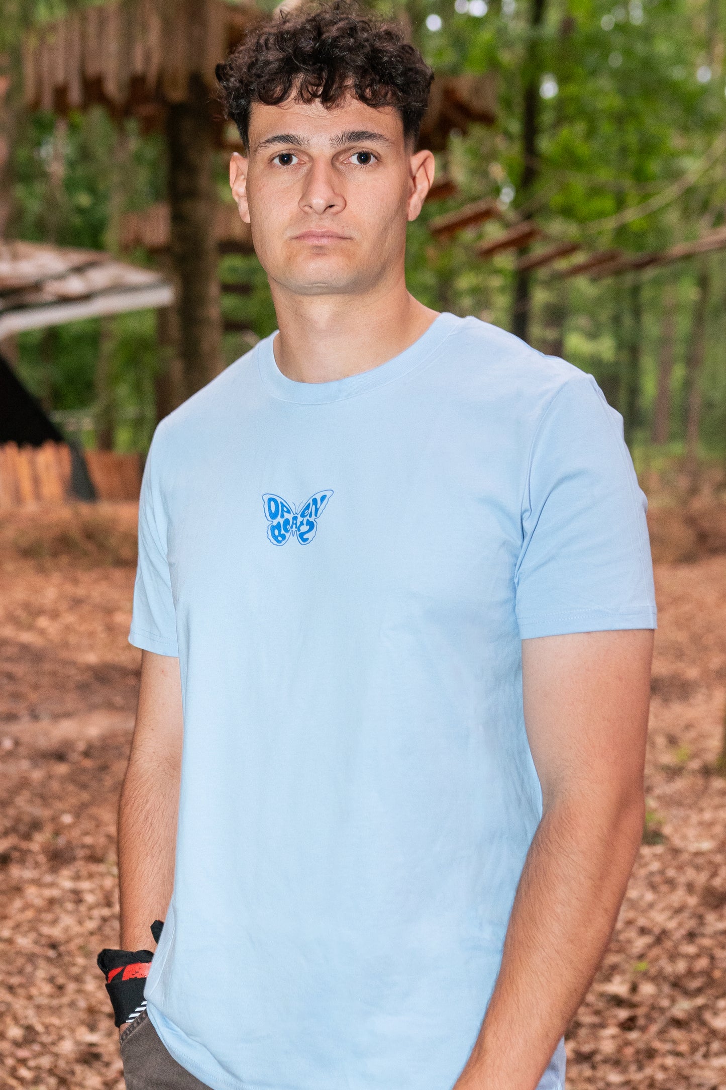 Line Up 2026 Shirt - Butterfly blau