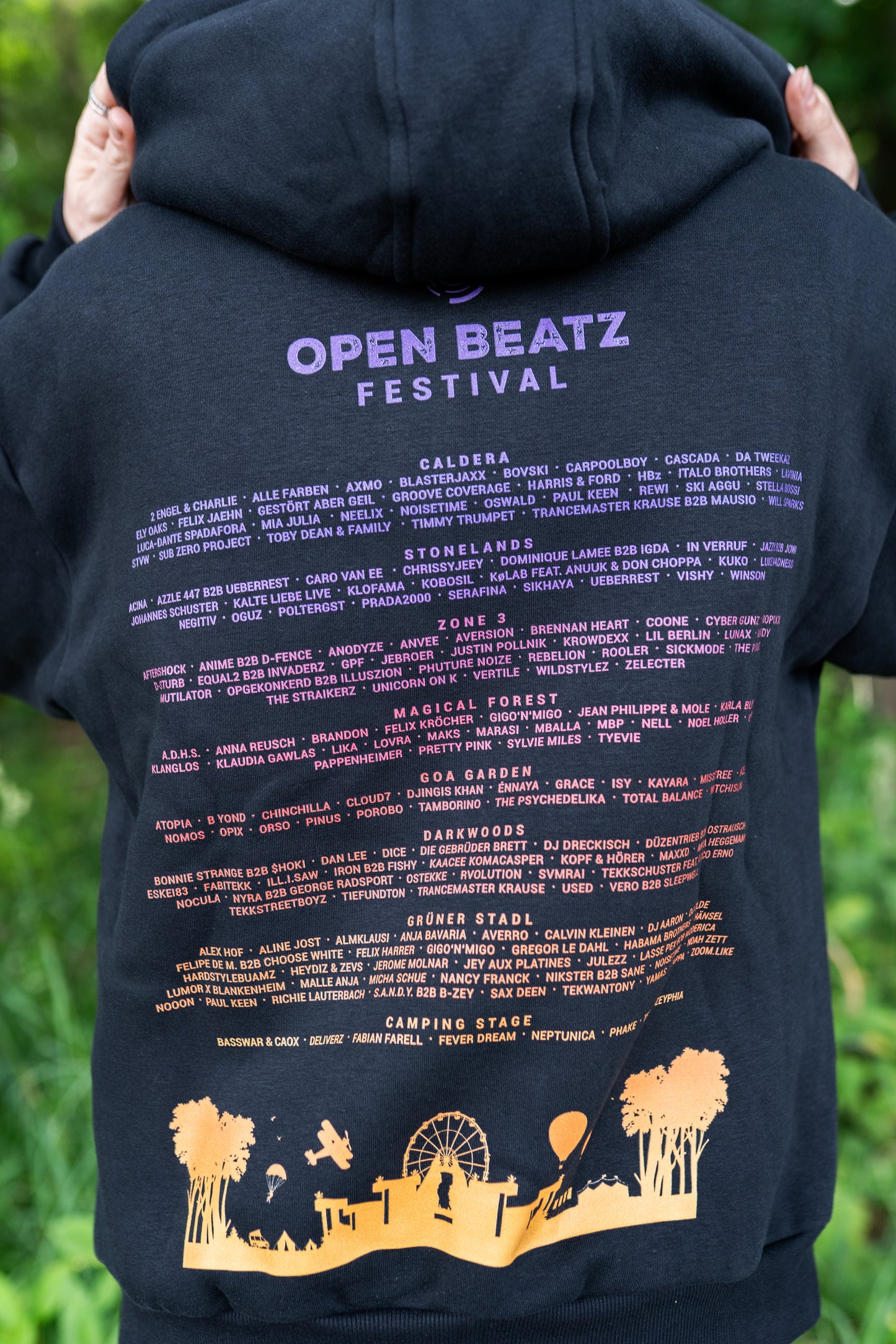 Line Up 2026 Hoodie - Skyline