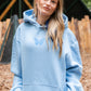Line Up Hoodie - Butterfly blau
