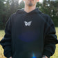 Line Up Hoodie - Butterfly schwarz