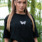 Line Up 2026 Shirt - Butterfly schwarz