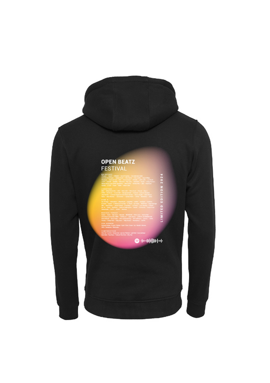 2024 Line-Up Hoodie Black