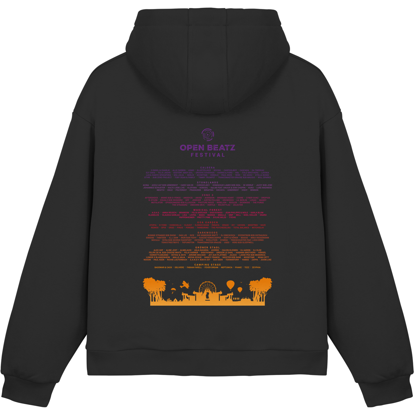 Line Up 2026 Hoodie - Skyline