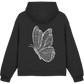 Line Up Hoodie - Butterfly schwarz