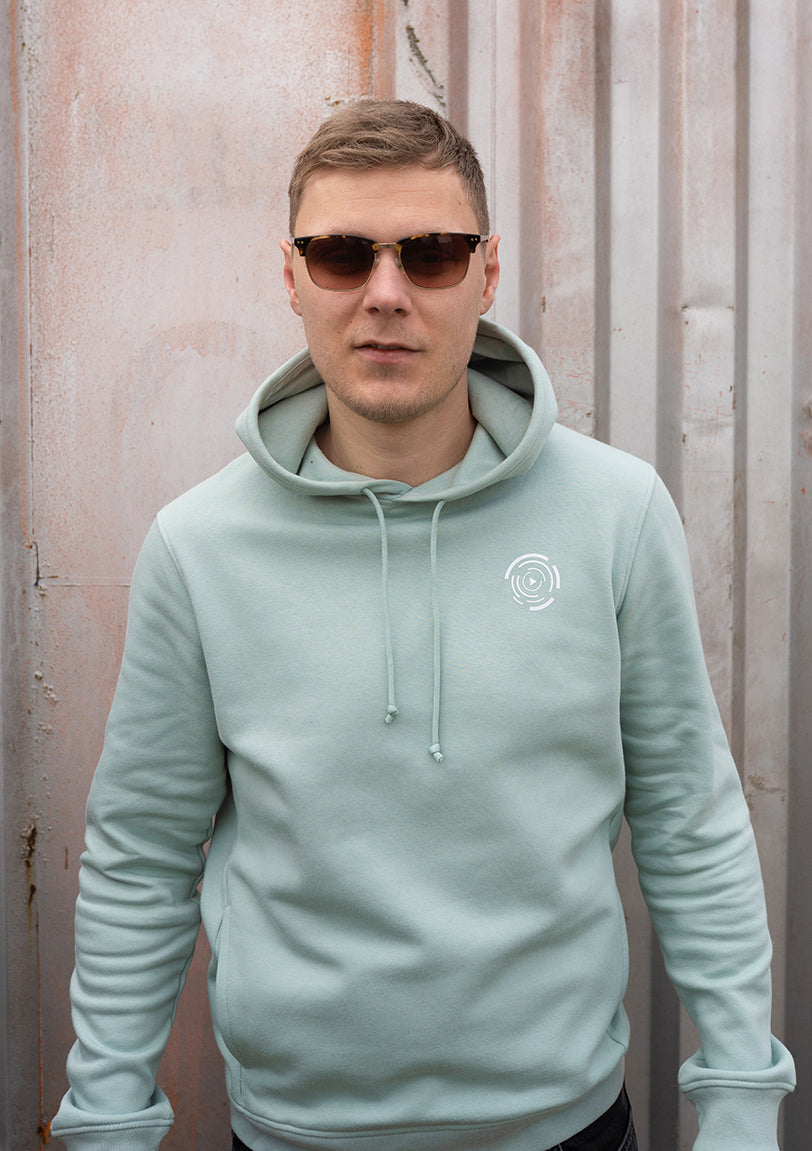 Hoodie Basic Sage Green